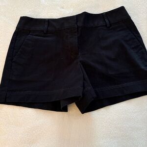 The Loft Classic Black Women's Shorts. 4” inseam. Size 6.